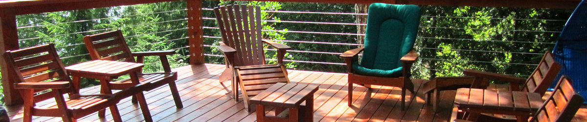 Classic Cedar Garden and Patio Furniture