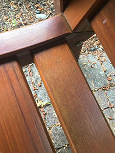 stain breaking down