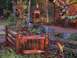 Gazebo in Garden Showroom
