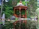Gazebo in Garden Showroom