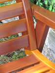 Standard Club Patio Chair - High Back - detail