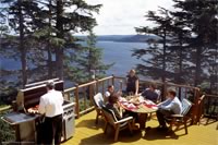 Langara Chinook Lodge Patio