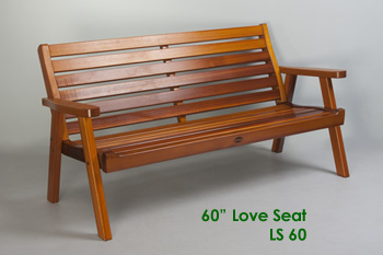60" Love Seat