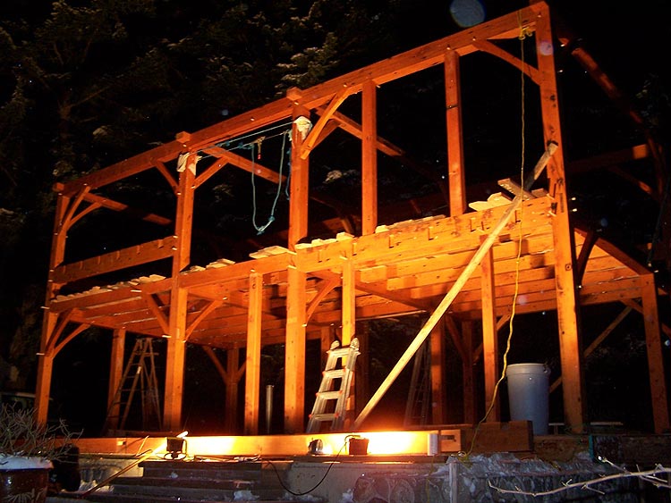 saturday night main frame completed