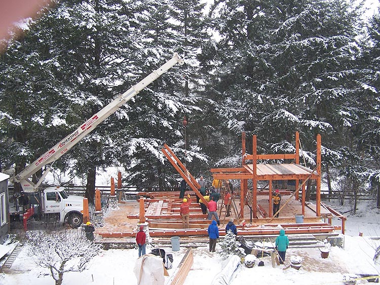 raising the third bent